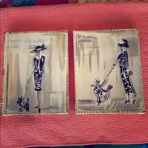 “Parisian Like” Canvas Art Pairing